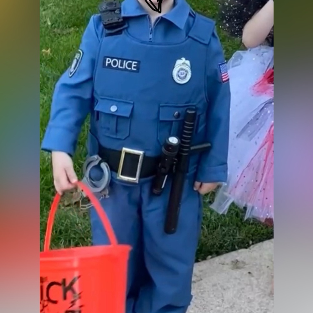 4T Police Officer Costume